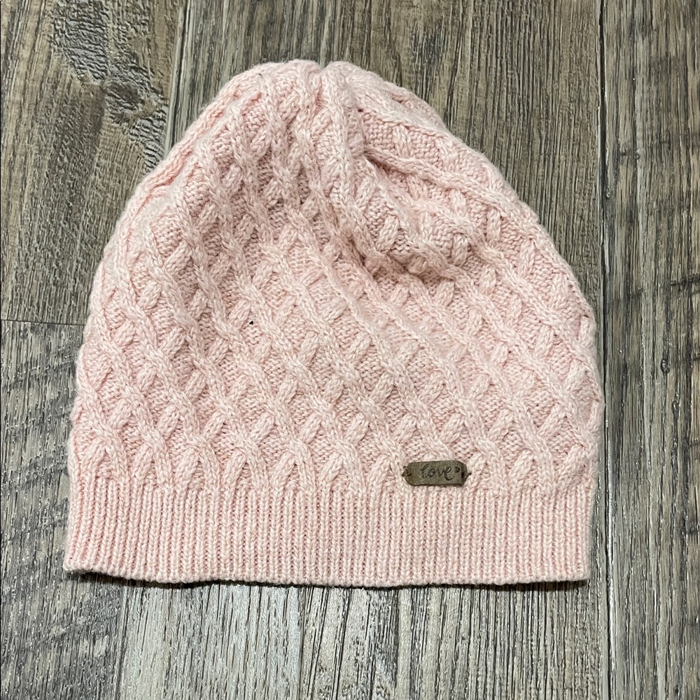 H&M Soft Pink Knit Hat